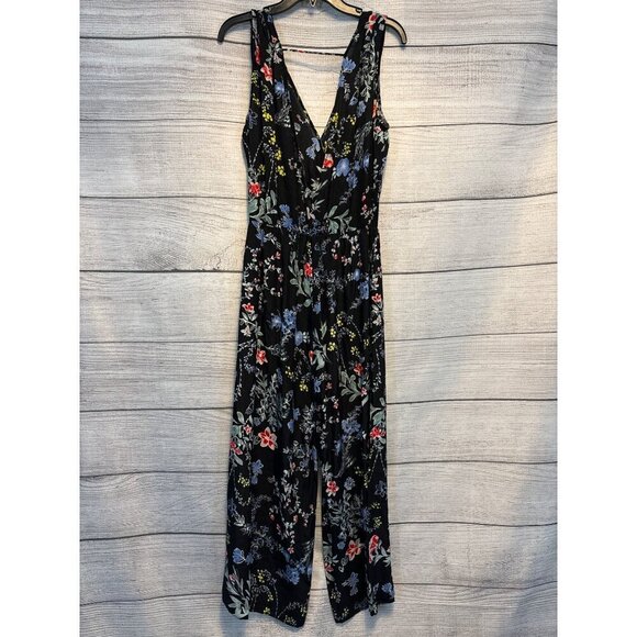 Parker Wilcott Print Silk Jumpsuit Size S - Picture 3 of 3